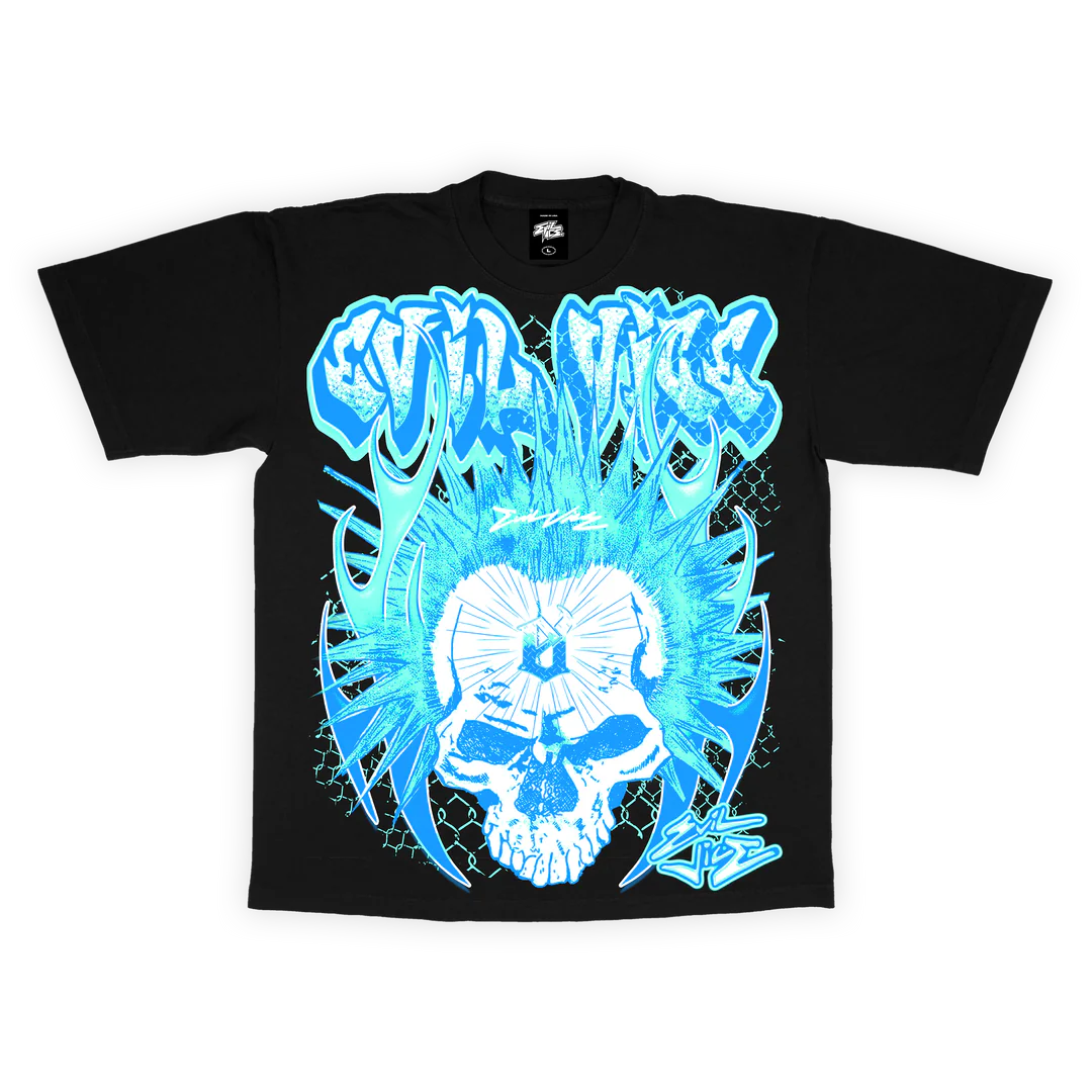 Evil Vice Caged Flame T-Shirt