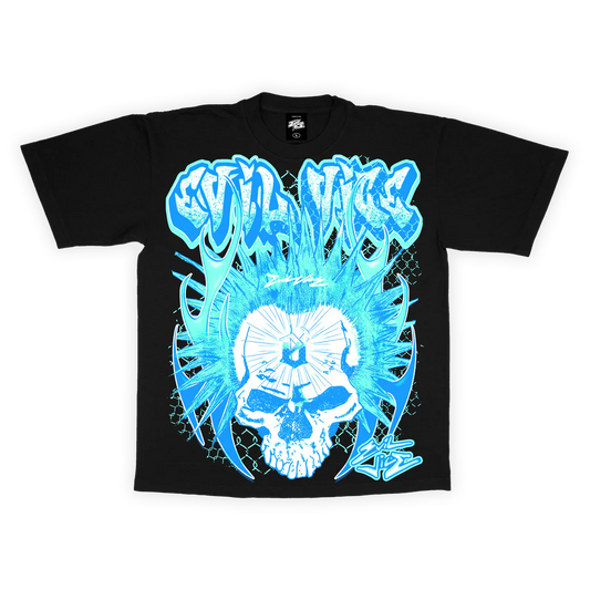 Evil Vice Caged Flame T-Shirt