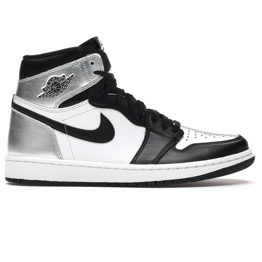 W Jordan 1 High "Silver Toe"