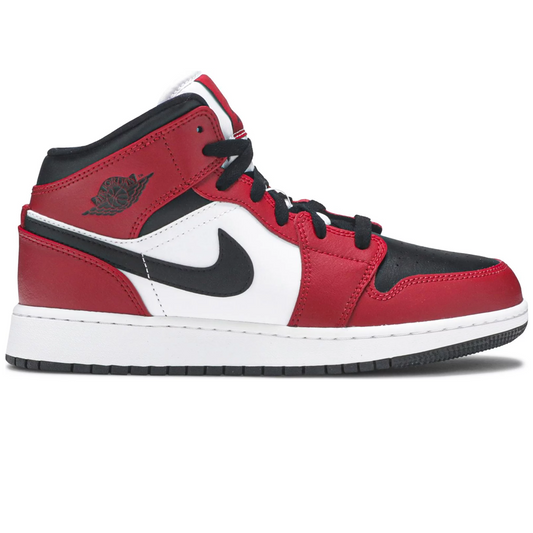 Jordan 1 Mid "Chicago Black Toe" GS